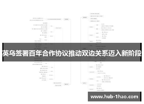 英乌签署百年合作协议推动双边关系迈入新阶段